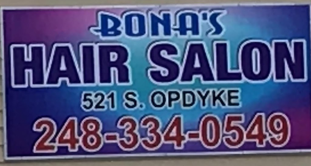 Bonas Hair Salon | 521 S Opdyke Rd, Auburn Hills, MI 48326, USA | Phone: (248) 334-0549
