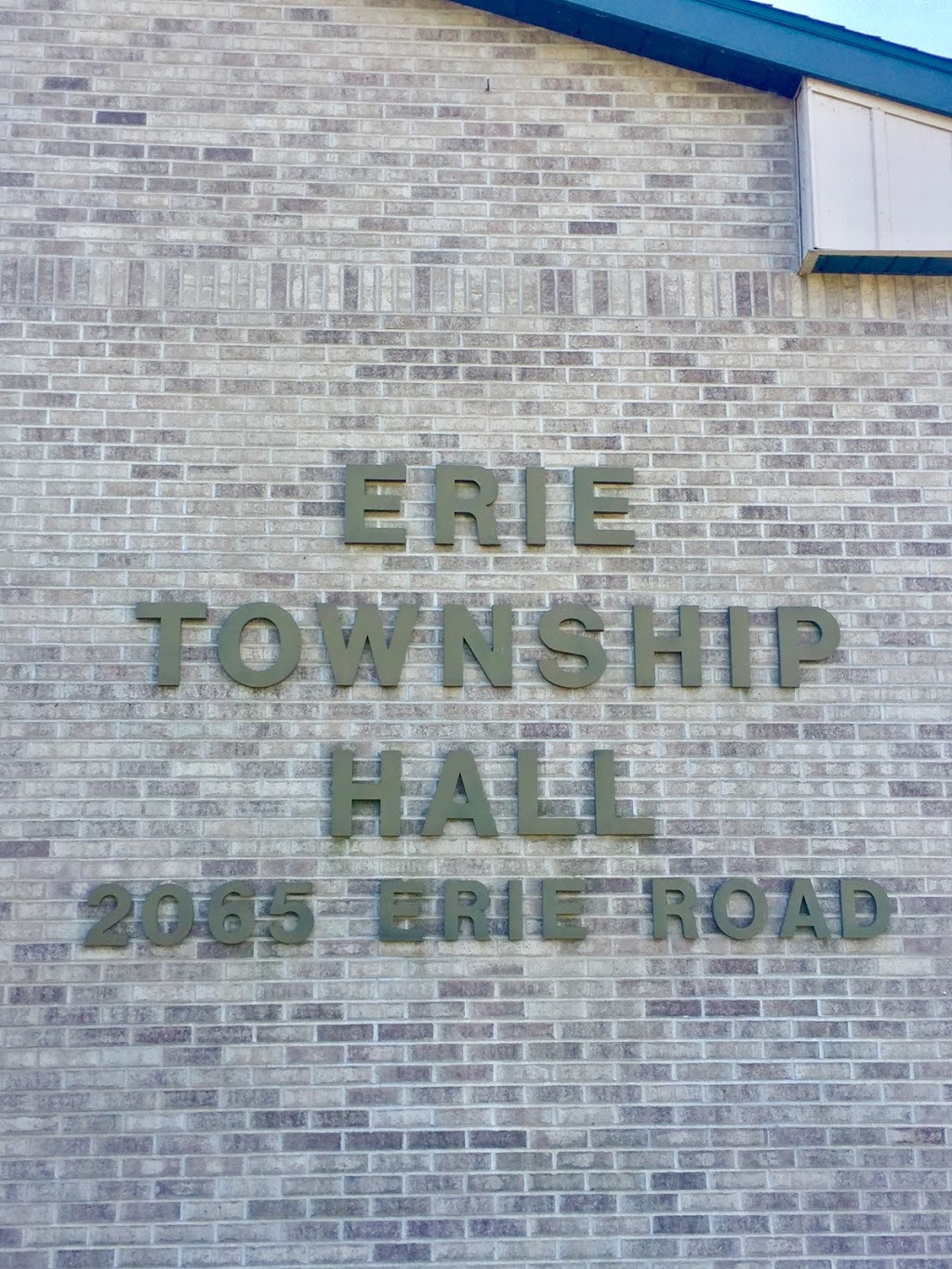 Erie Township Govt Supervisor | 2065 Erie Rd, Erie, MI 48133, USA | Phone: (734) 848-5915