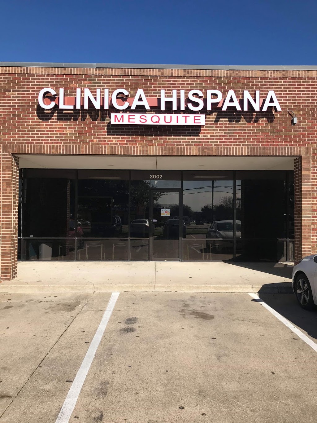Clinica Hispana Mesquite | 2002 N Galloway Ave, Mesquite, TX 75149, USA | Phone: (469) 730-2555