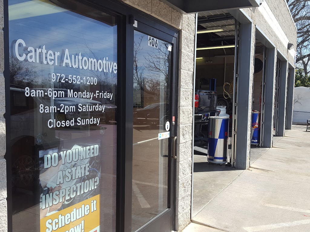 Carter Automotive of Forney | 406 E Broad St, Forney, TX 75126, USA | Phone: (972) 552-1200