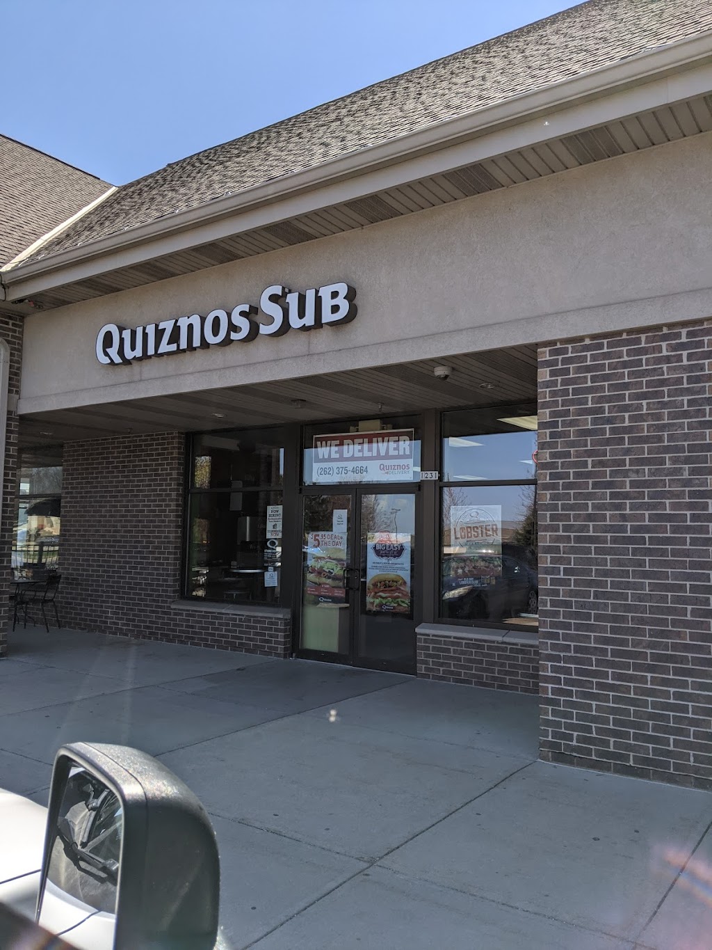 Quiznos | 1231 N Port Washington Rd, Grafton, WI 53024, USA | Phone: (262) 375-4664