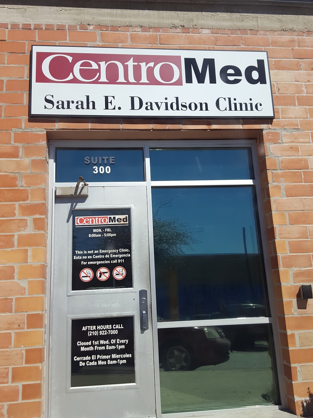 Centro Med Sarah E. Davidson Clinic | 534-548 Perez St, San Antonio, TX 78207, USA | Phone: (210) 922-7000