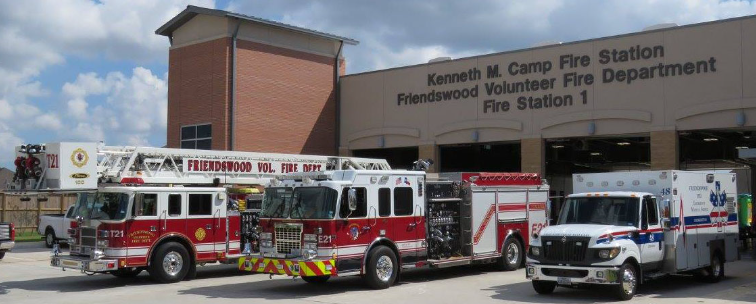 Friendswood Fire Station 1 | 1610 Whitaker Dr, Friendswood, TX 77546, USA | Phone: (281) 996-3360