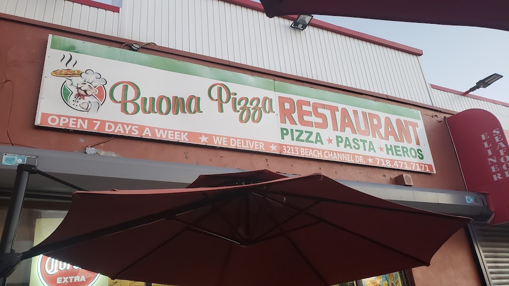 Buona Pizza | 3213 Beach Channel Dr, Far Rockaway, NY 11691, USA | Phone: (718) 471-7171