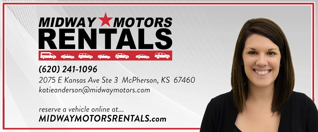 Midway Motors Rentals | 2075 E Kansas Ave #3, McPherson, KS 67460, USA | Phone: (620) 241-1096