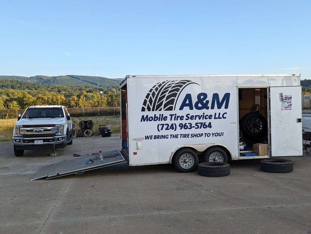 A&M Mobile Tire Service LLC | 593 Smithfield-Masontown Rd, Smithfield, PA 15478, USA | Phone: (724) 963-5764