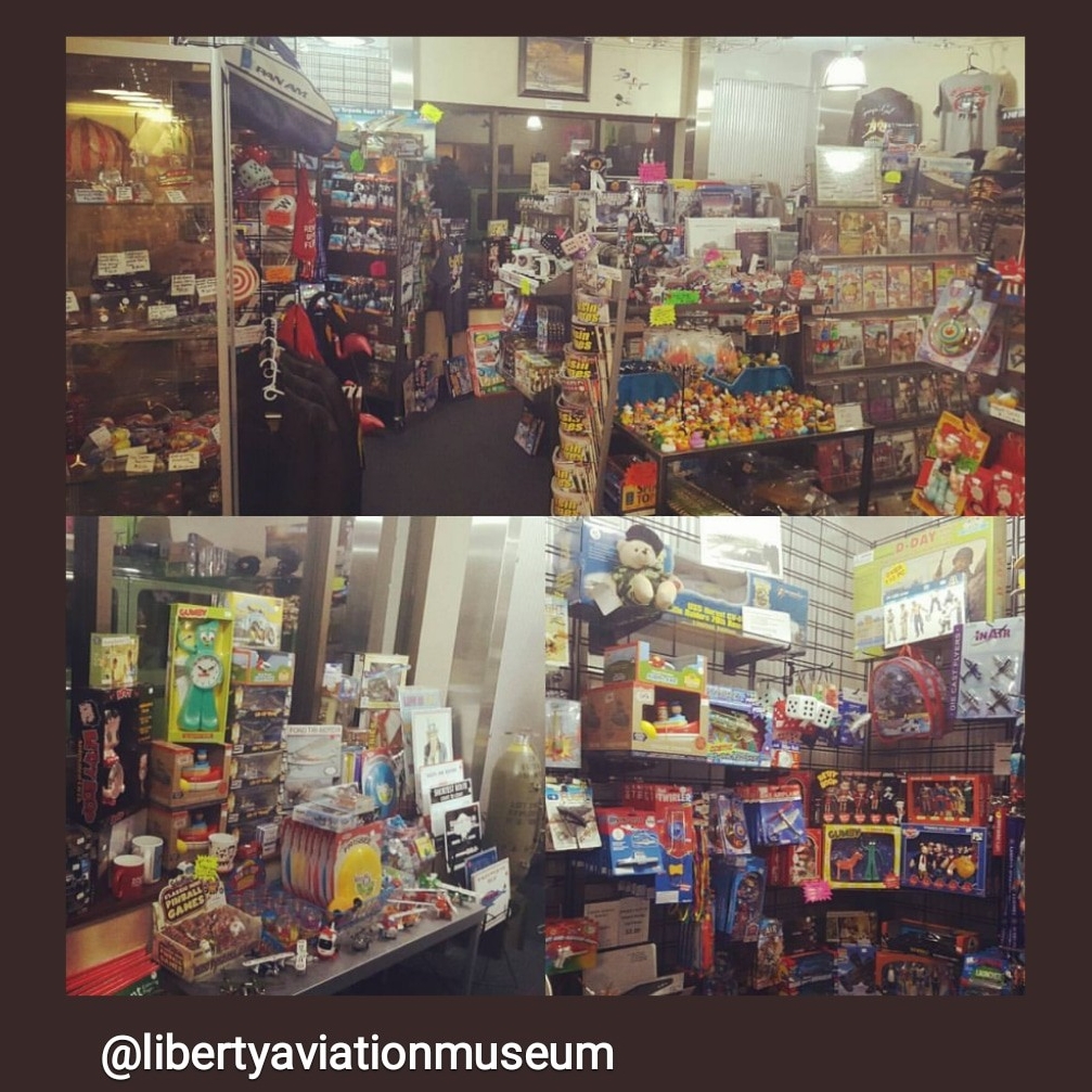 Liberty Aviation Museum PX Gift Shop | 3515 East State Road Located within the Liberty Aviation Museum complex, Port Clinton, OH 43452, USA | Phone: (419) 732-0234