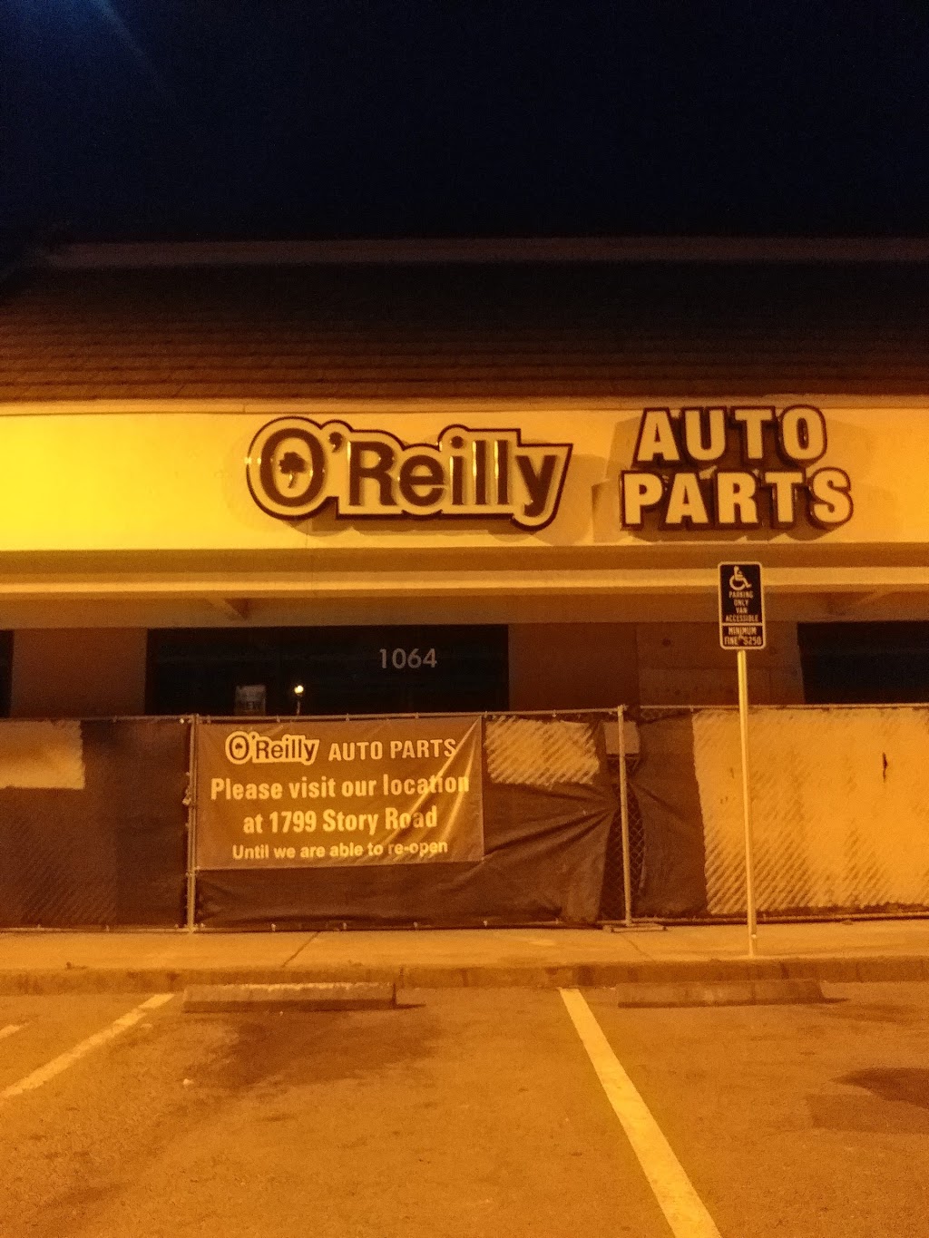 O Reilly Auto Parts 1064 S White Rd San Jose Ca Usa