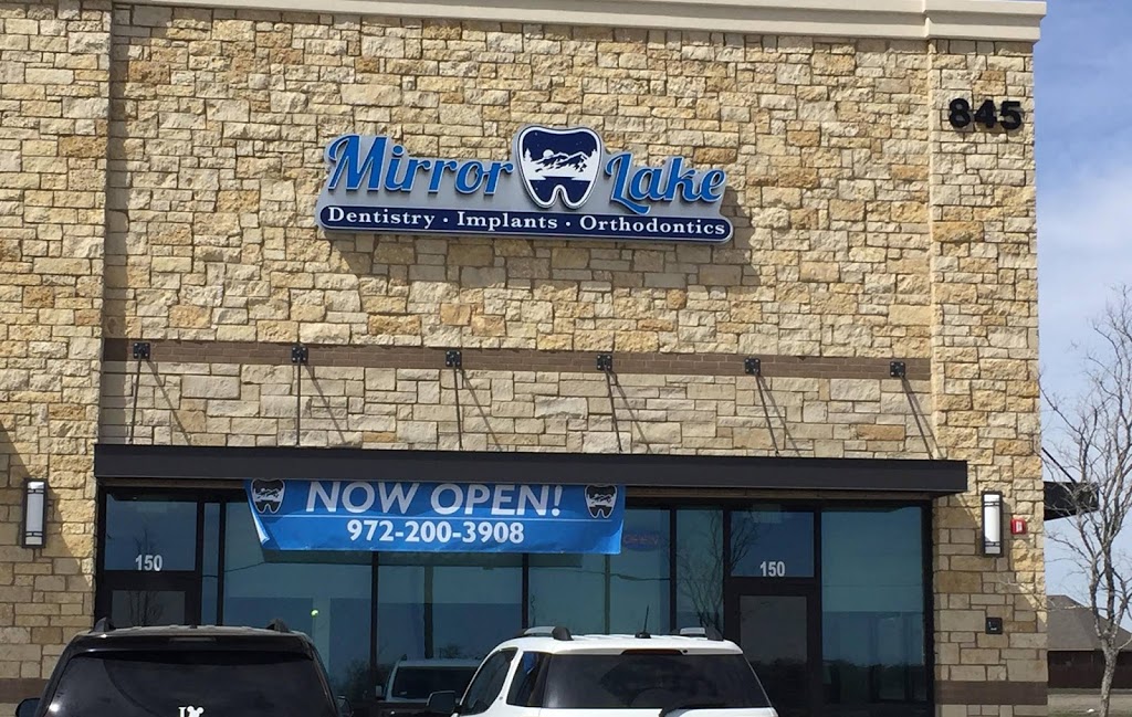 Mirror Lake Dentistry | 845 Farm to Market 548 #150, Forney, TX 75126, USA | Phone: (972) 200-1190