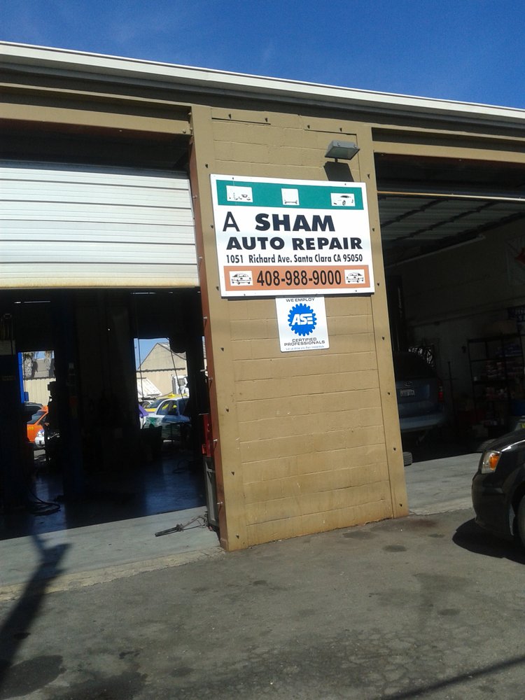 A Sham Auto Repair | 1051 Richard Ave, Santa Clara, CA 95050, USA | Phone: (408) 309-7553