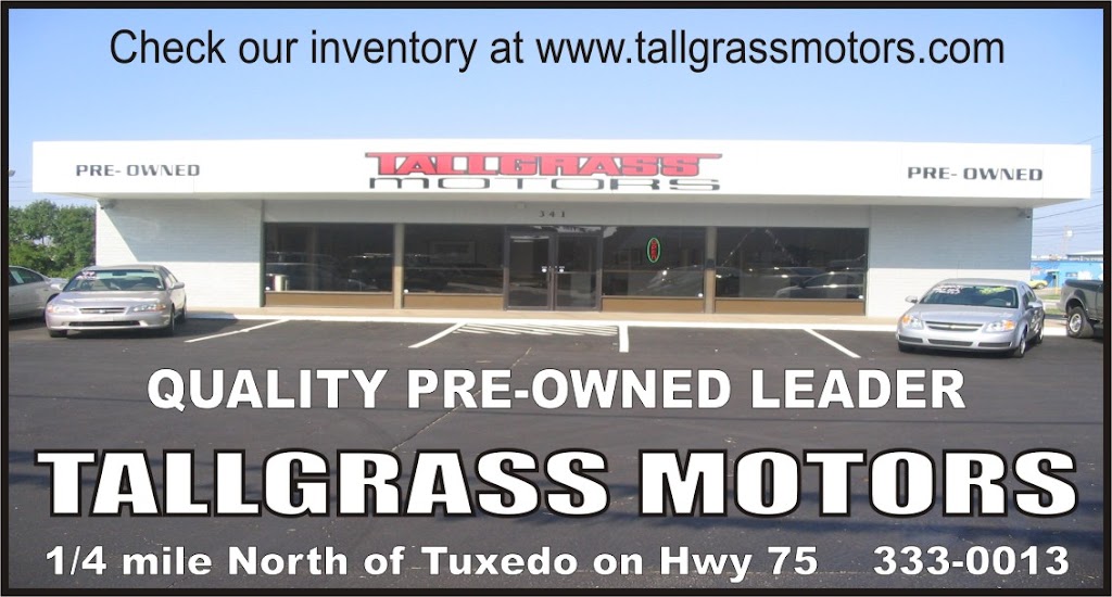 Tallgrass Motors | 341 NE Washington Blvd, Bartlesville, OK 74006, USA | Phone: (918) 333-0013