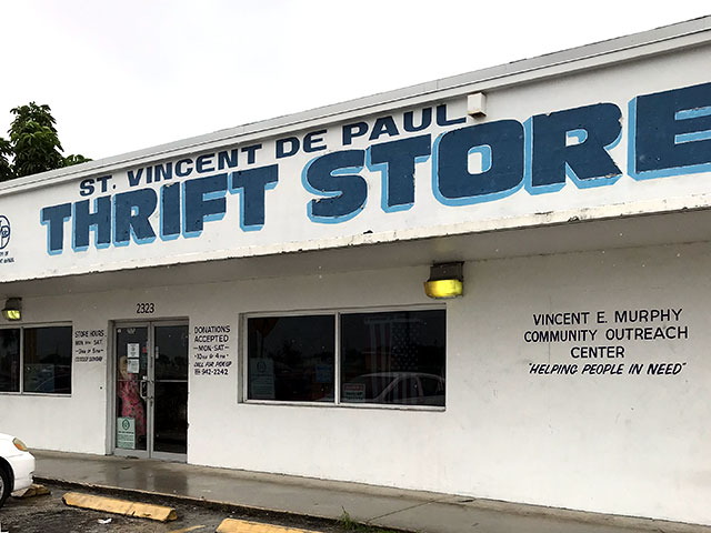 St. Vincent de Paul Thrift Store - Pompano Beach | 2323 N Dixie Hwy, Pompano Beach, FL 33060, USA | Phone: (954) 942-2242
