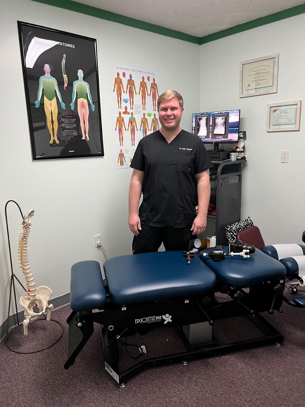 Dr Kyle Clayton DC | 2551 Youngstown Lockport Rd, Ransomville, NY 14131, USA | Phone: (716) 791-1280