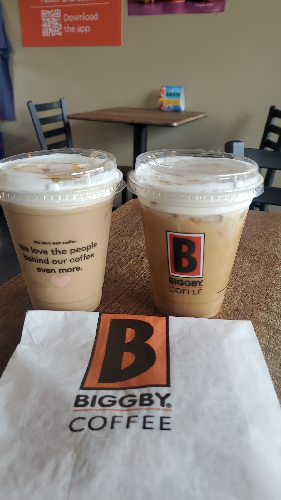 Biggby Coffee Middlebury | 107 Crystal Heights Blvd, Middlebury, IN 46540, USA | Phone: (269) 528-1520