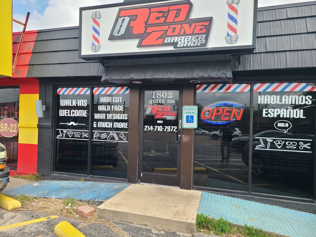 Redzone Barbershop | 1802 N Plano Rd #200, Garland, TX 75042 | Phone: (214) 710-7972