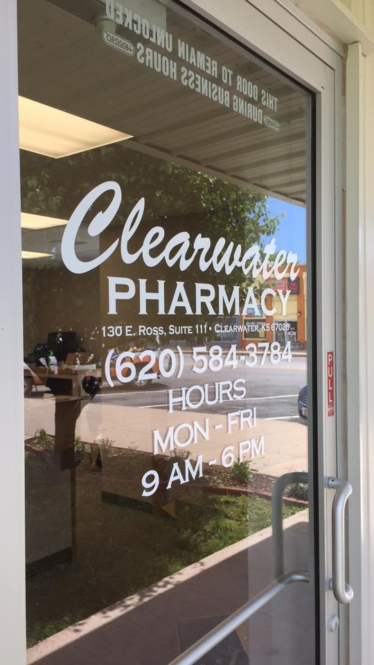 Clearwater Pharmacy | 130 Ross Ave STE 111, Clearwater, KS 67026, USA | Phone: (620) 584-3784