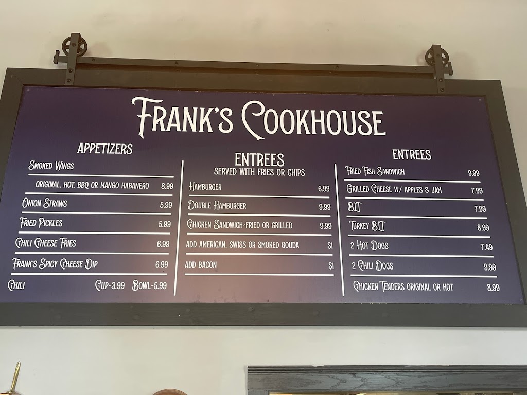 Franks Cookhouse | 2700 W State Hwy 22, Crestwood, KY 40014, USA | Phone: (502) 614-8209