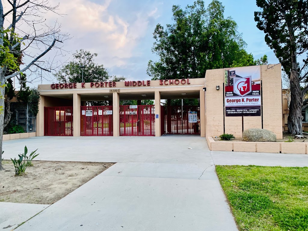 George K. Porter Middle School | 15960 Kingsbury St, Granada Hills, CA 91344, USA | Phone: (818) 920-2050