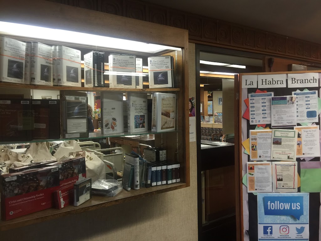 New La Habra Library | 221 E La Habra Blvd, La Habra, CA 90631, USA | Phone: (562) 694-0078