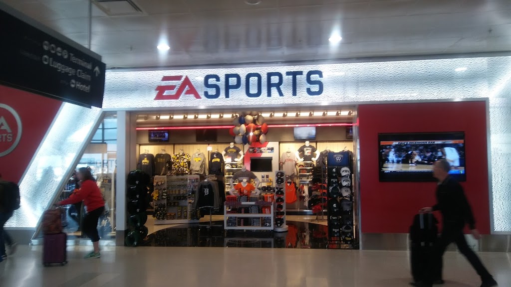 EA Sports | McNamara Terminal, Between Gates A15 and A17, Worldgateway Pl, Detroit, MI 48242, USA | Phone: (734) 720-1148