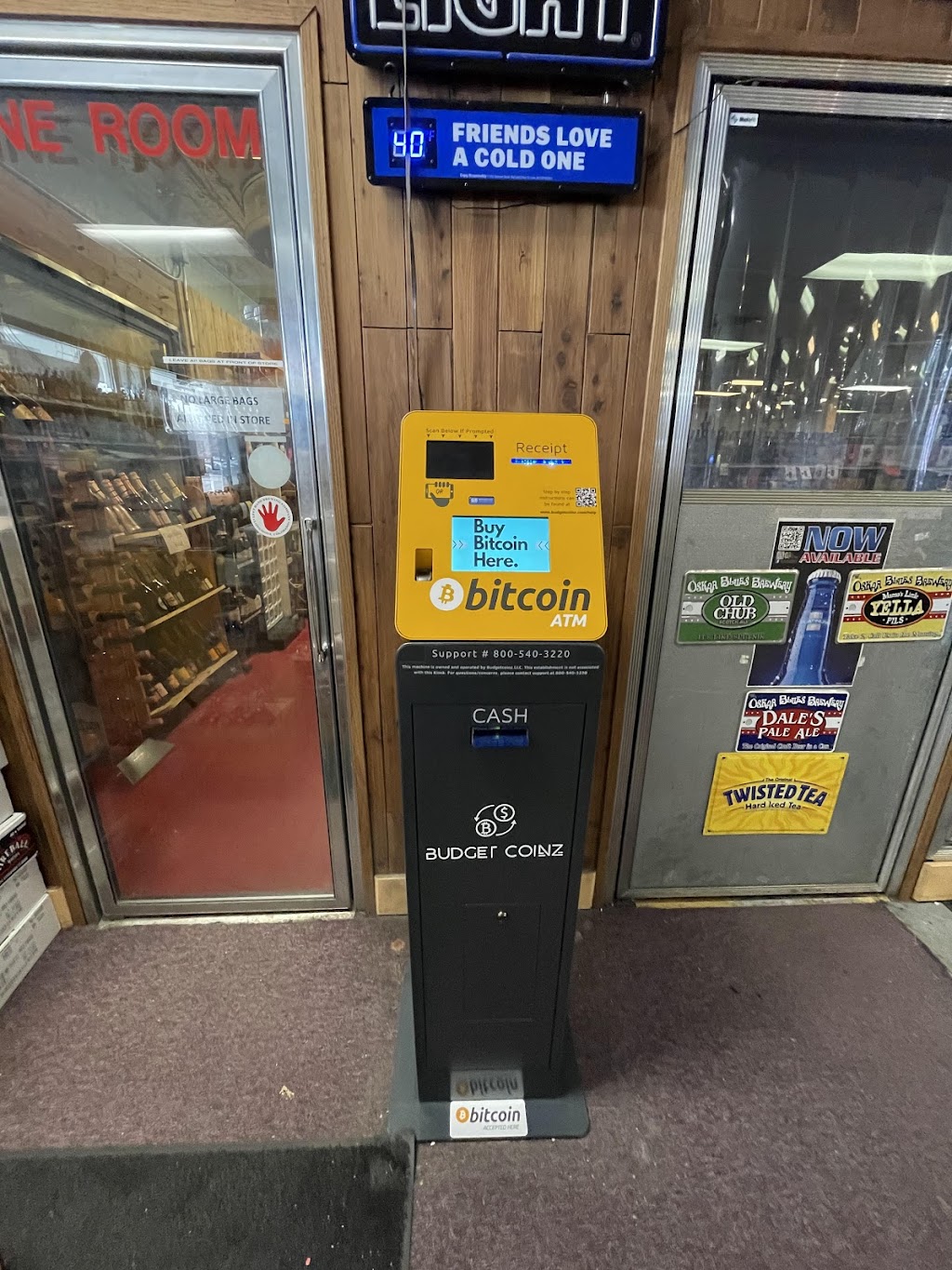 BudgetCoinz Bitcoin ATM | 1716 Main St, Longmont, CO 80501, USA | Phone: (800) 540-3220