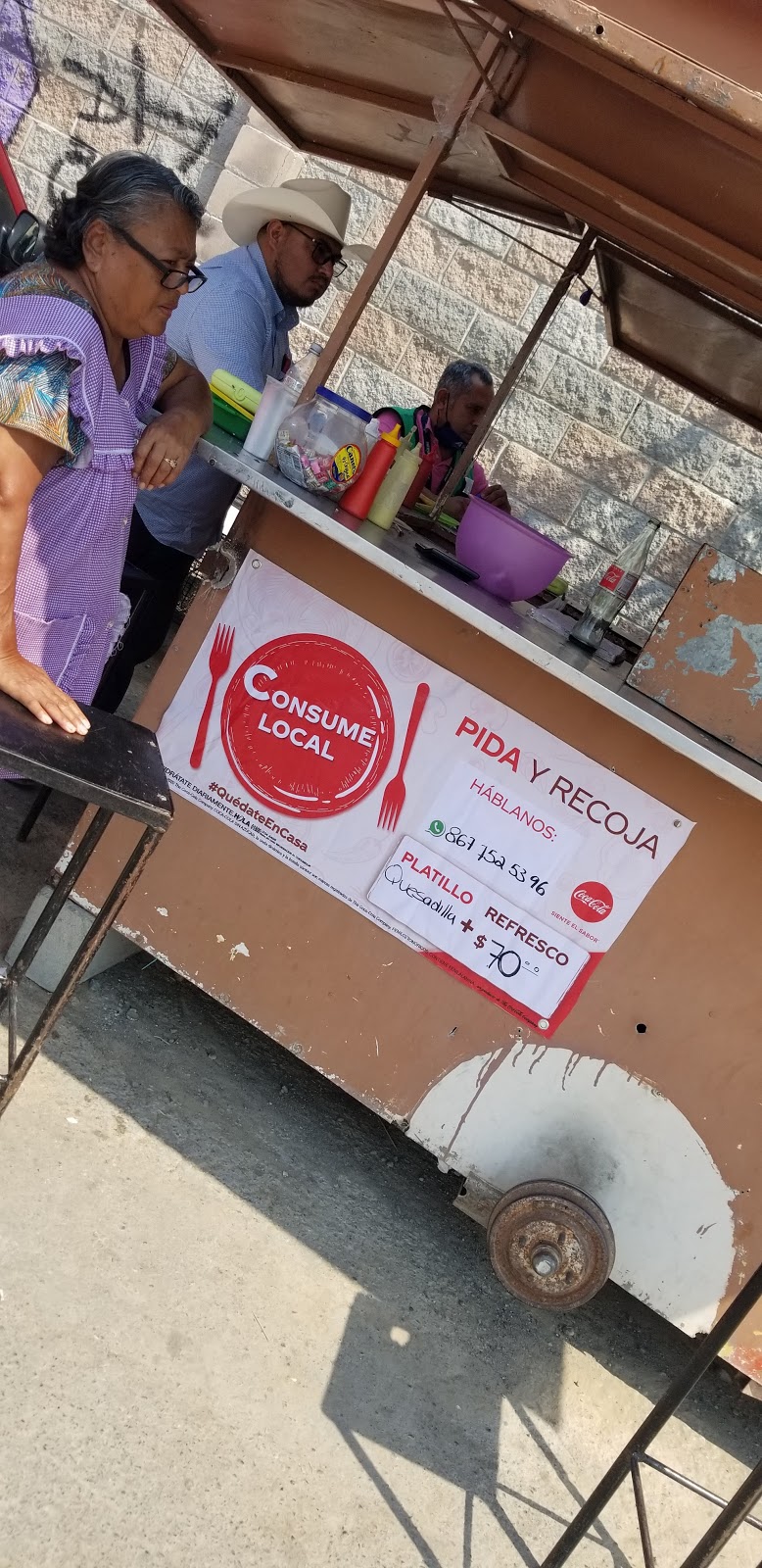 Doña Conchas Quesadillas | México 2, Colombia, N.L., Mexico | Phone: 867 752 5396