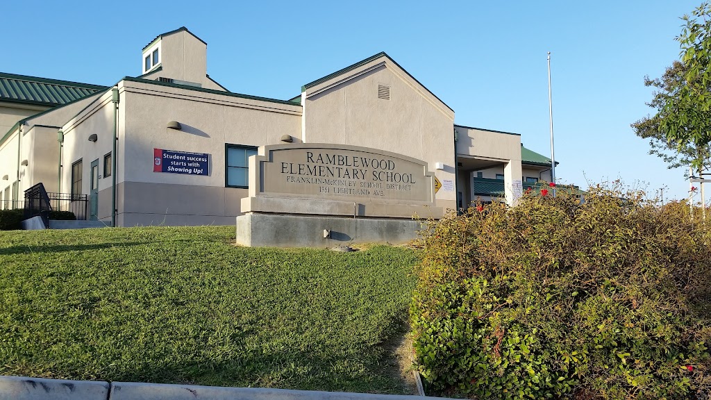 Ramblewood Elementary School | 1351 Lightland Rd, San Jose, CA 95121, USA | Phone: (408) 283-6275