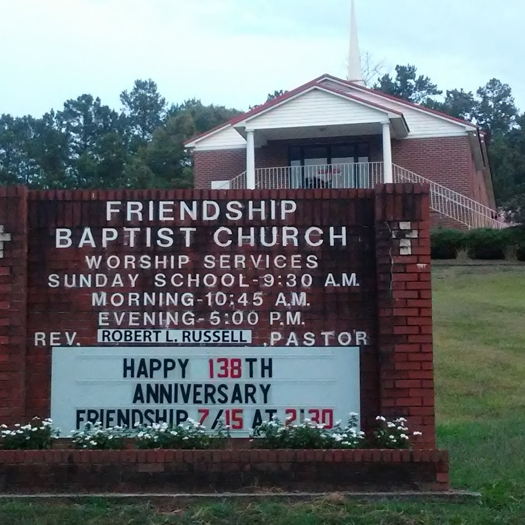 Friendship Baptist Church | 32 02 10 0 000 007.000, Sylacauga, AL 35151, USA | Phone: (256) 249-4170