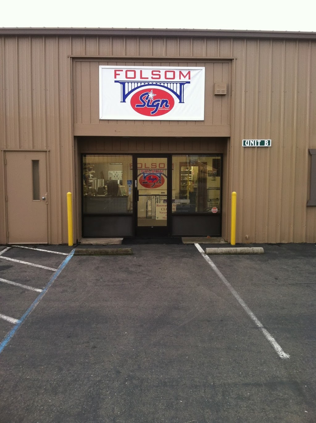 Folsom Sign Company | 1128 Sibley St Unit B, Folsom, CA 95630, USA | Phone: (916) 983-9270