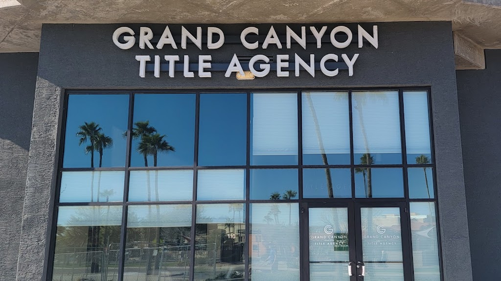 Grand Canyon Title Agency - Fountain Hills | 16845 E Ave of the Fountains #D-110, Fountain Hills, AZ 85268, USA | Phone: (480) 337-9940