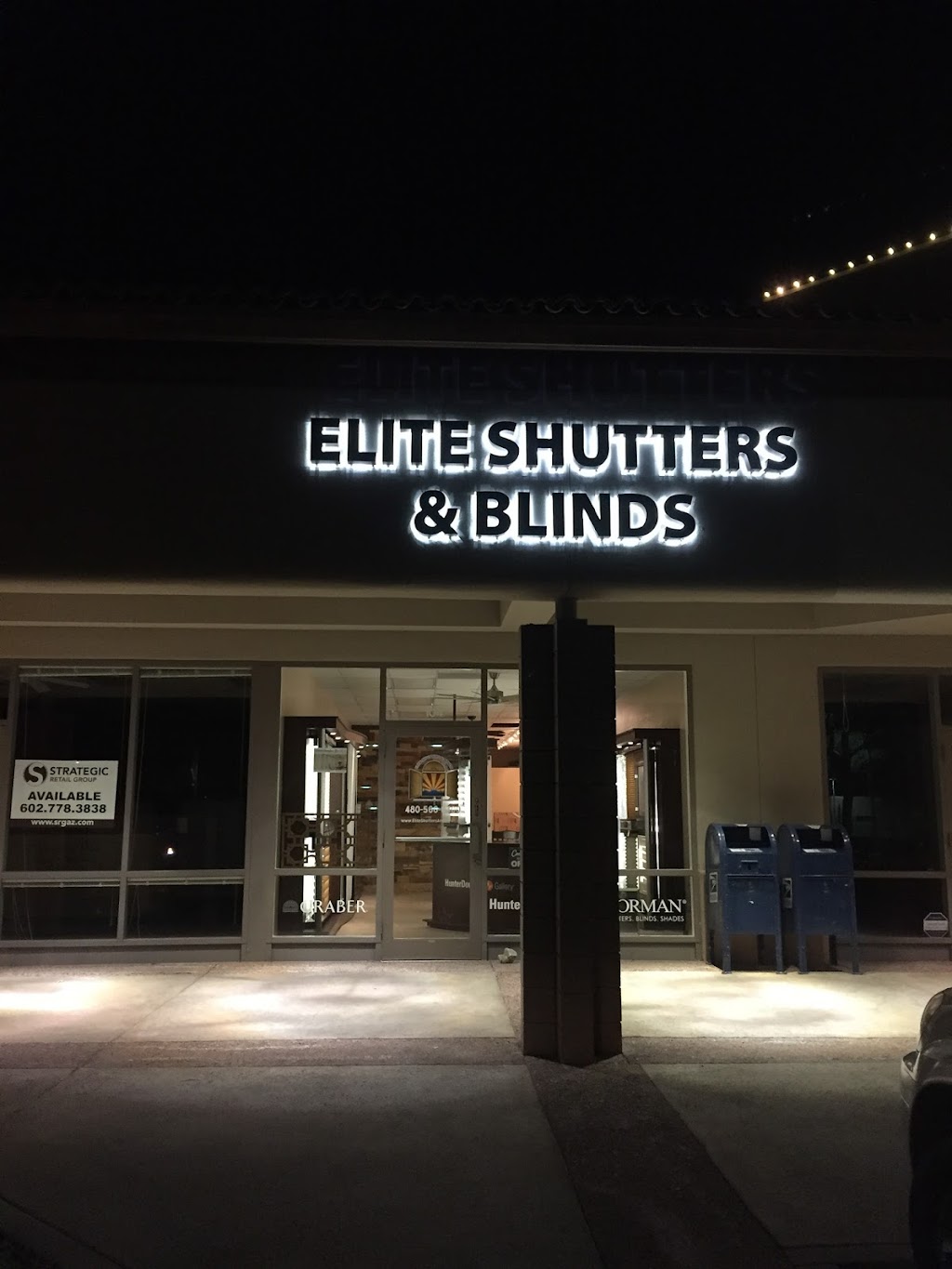 Elite Shutters & Blinds | 11259 E Vía Linda #104, Scottsdale, AZ 85259, USA | Phone: (480) 566-0300
