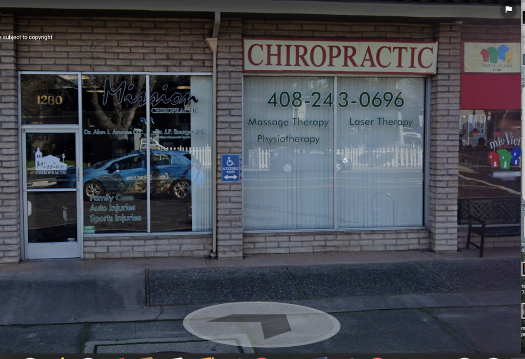Mission Chiropractic | 1280 Benton St, Santa Clara, CA 95050, USA | Phone: (408) 243-0696