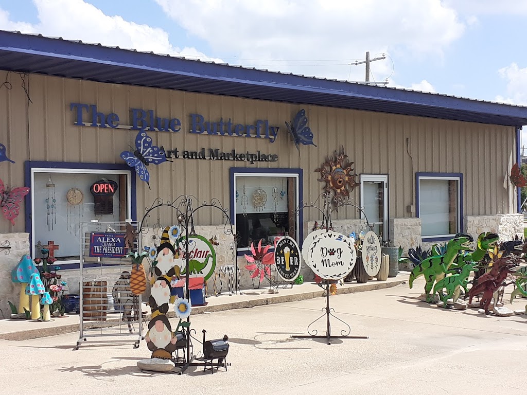 The Blue Butterfly: Art and Marketplace | 705 NE Big Bend Trail, Glen Rose, TX 76043, USA | Phone: (254) 897-9977