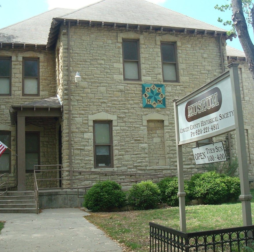 Cowley County Historical Society Museum (CCHSM) | 1011 Mansfield St, Winfield, KS 67156, USA | Phone: (620) 221-4811