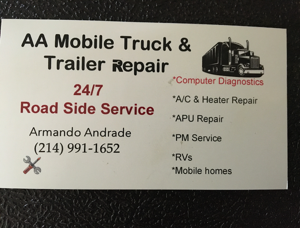 AA Mobile Truck and Trailer Repair | Terrell, TX 75160, USA | Phone: (214) 991-1652