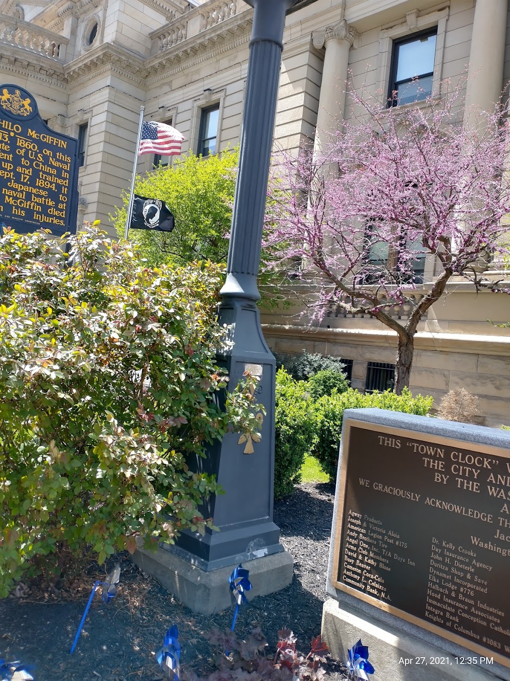 Washington County Courthouse | 1 S Main St, Washington, PA 15301, USA | Phone: (724) 228-6700