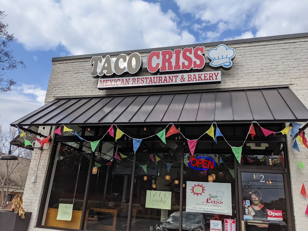 Taco Criss Bakery | 3500 GA-34 Suite 1, Sharpsburg, GA 30277, USA | Phone: (770) 683-5052