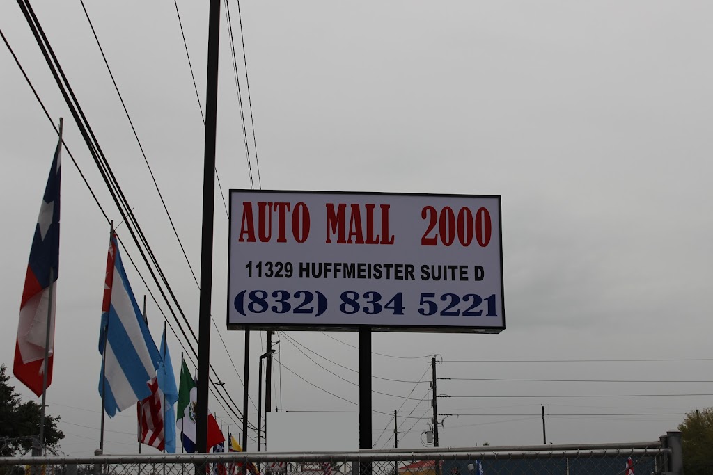 AUTO MALL 2000 | 11329 Huffmeister Rd # D, Houston, TX 77065, USA | Phone: (832) 834-5221