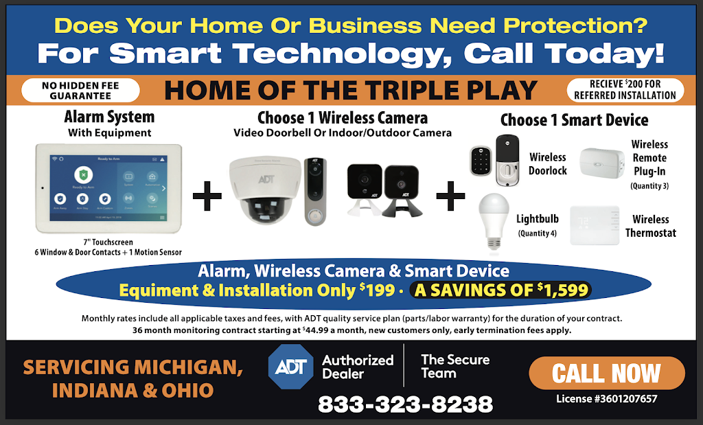 ADT Authorized Dealer - The Secure Team | 9008 Groschner, taylor, MI 48180, USA | Phone: (833) 323-8238