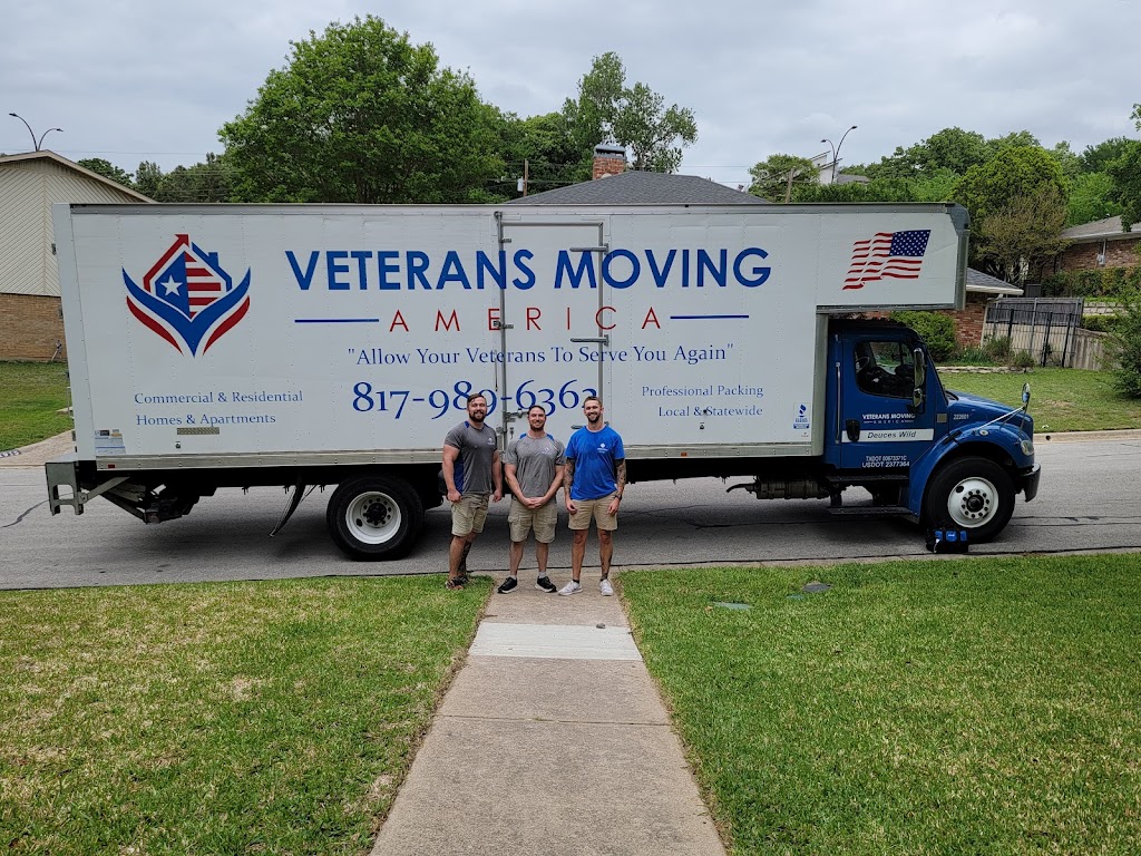 Veterans Moving America | 2800 Shamrock Ave #108, Fort Worth, TX 76107, USA | Phone: (817) 989-6362