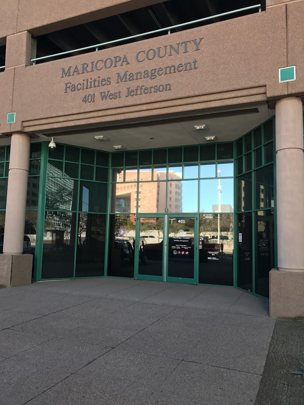 Maricopa County Facilities Management Department | 401 W Jefferson St, Phoenix, AZ 85003 | Phone: (602) 506-1141