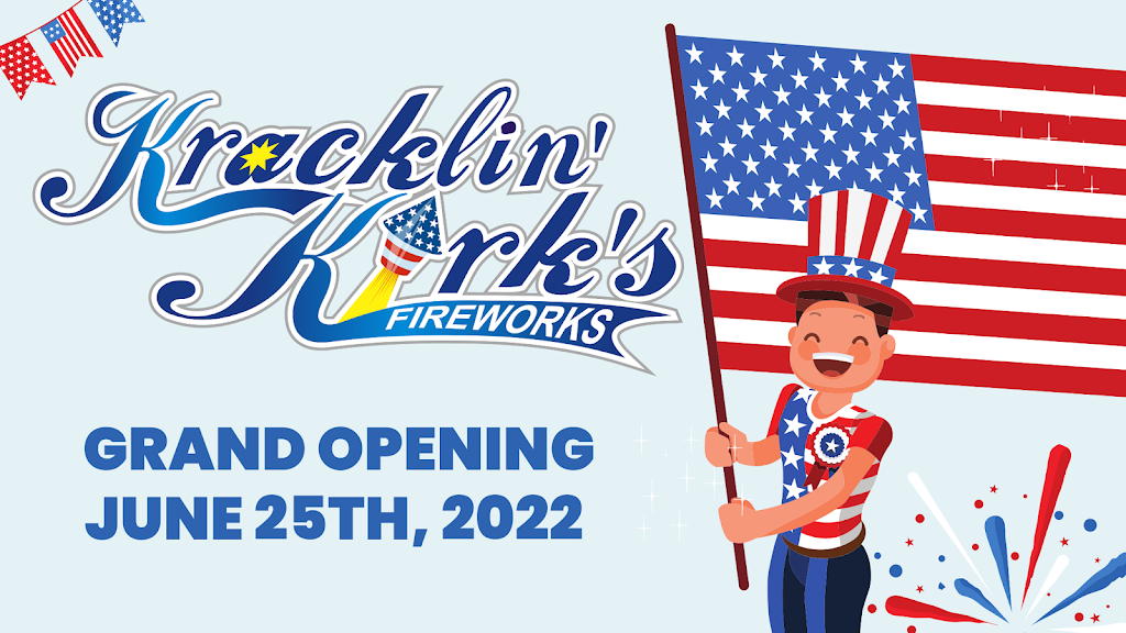 Kracklin Kirks Fireworks Denton | 7231 Lancaster Ave, Denton, NE 68339, USA | Phone: (402) 265-6577