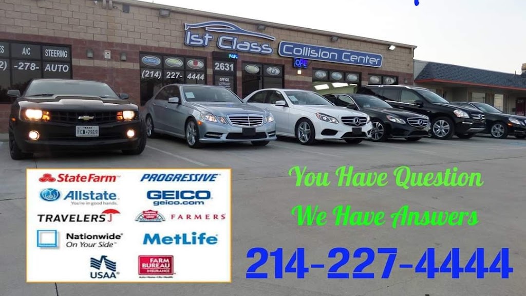 1st Class Collision Center | 2631 S Garland Ave, Garland, TX 75041, USA | Phone: (214) 227-4444