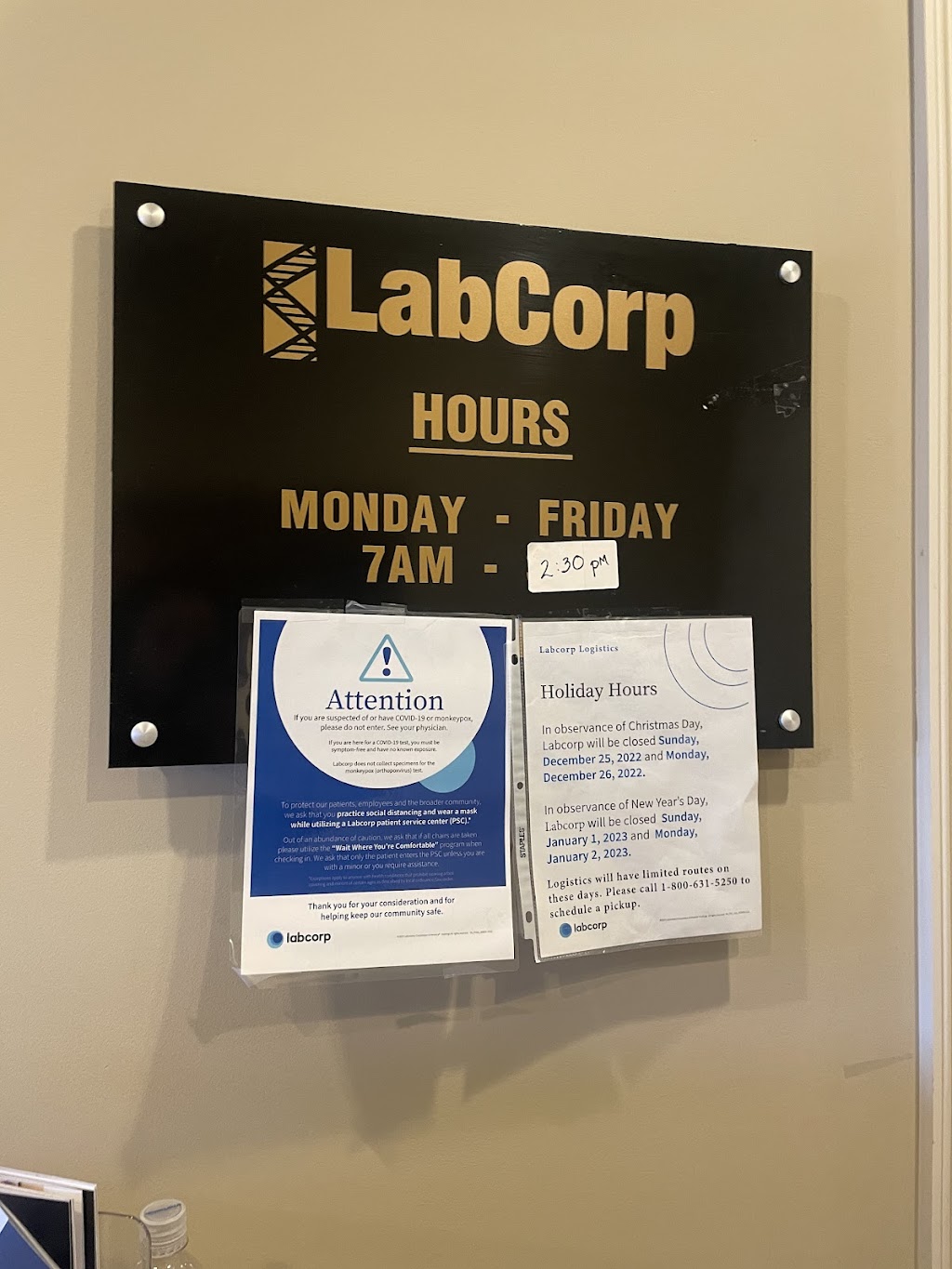 Labcorp | 2189 Second Street Pike, Newtown, PA 18940, USA | Phone: (267) 491-5573