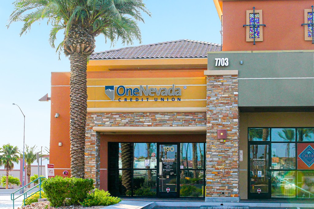 One Nevada Credit Union | 7703 N El Capitan Way #190, Las Vegas, NV 89143, USA | Phone: (702) 457-1000