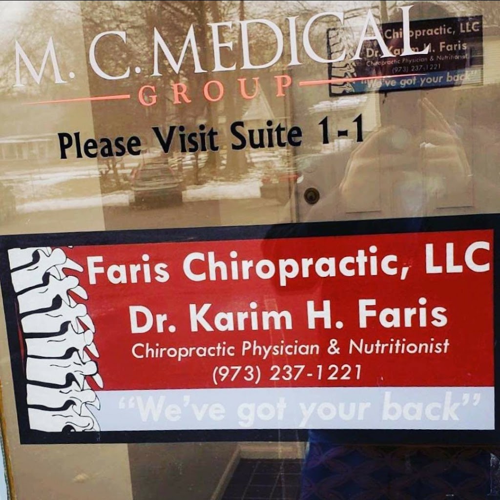 Faris Chiropractic, LLC | 1425 Pompton Ave Suite 2-1A, Cedar Grove, NJ 07009, USA | Phone: (973) 237-1221