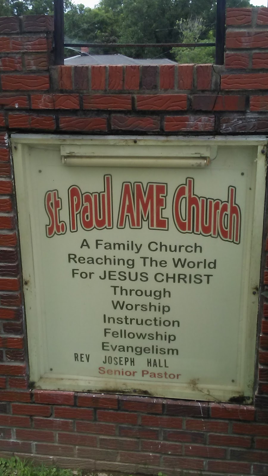 St Paul Ame Church | 4229 School St, Adamsville, AL 35005, USA | Phone: (205) 674-8249