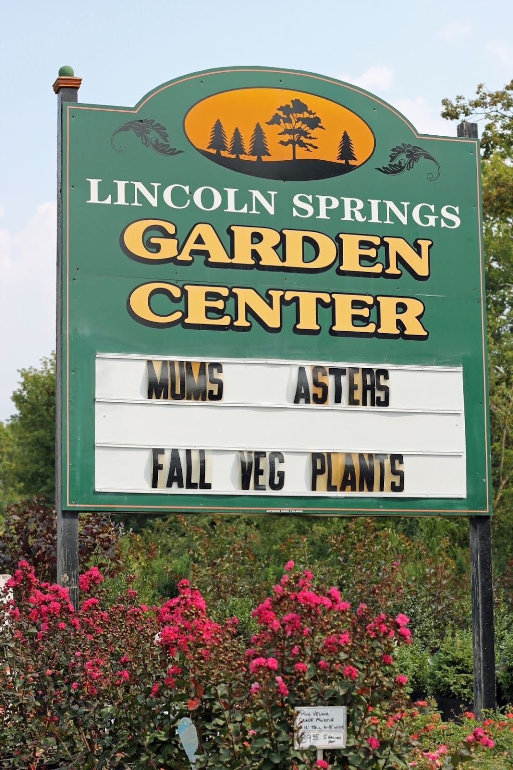 Lincoln Springs Garden Center | 9305 IN-64, Georgetown, IN 47122, USA | Phone: (812) 951-3056