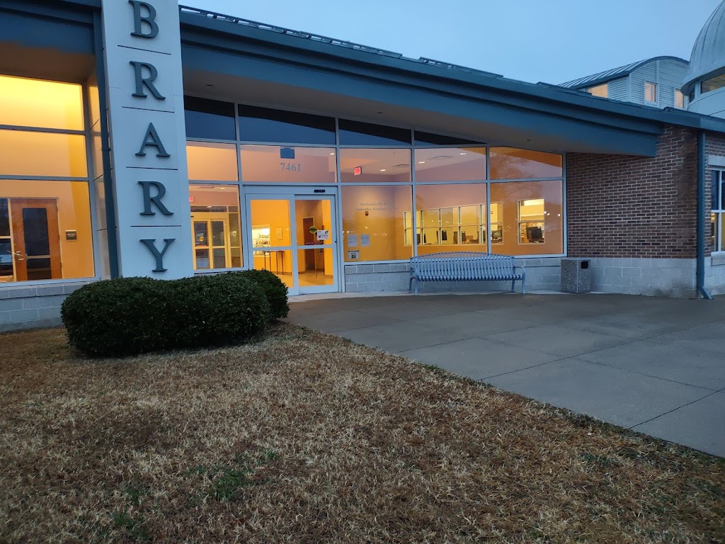 Mechanicsville Branch Library | 7461 Sherwood Crossing Pl, Mechanicsville, VA 23111, USA | Phone: (804) 746-9615