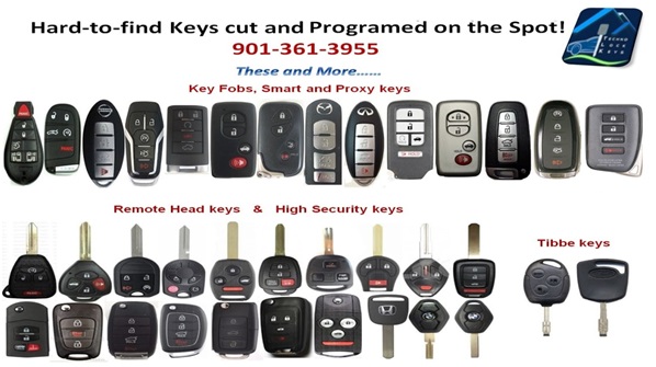 Techno Lock Keys | 5119 Summer Ave #102, Memphis, TN 38122, USA | Phone: (901) 361-3955